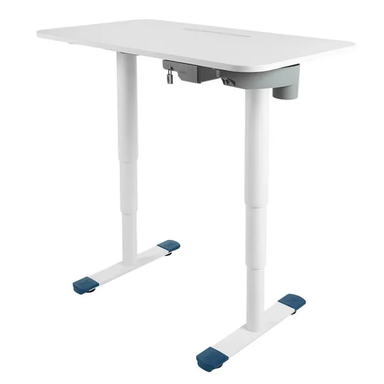 Sitness X Up 20/30 Bureau électrique réglable en hauteur rectangulaire blanc