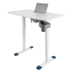 Sitness X Up 20/30 Bureau électrique réglable en hauteur rectangulaire blanc