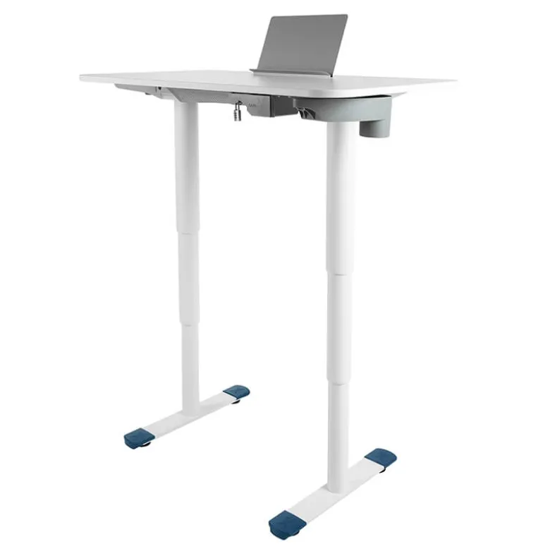Sitness X Up 20/30 Bureau électrique réglable en hauteur rectangulaire blanc