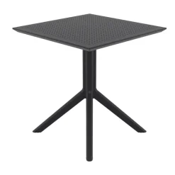 Sky Petite table carrée en résine