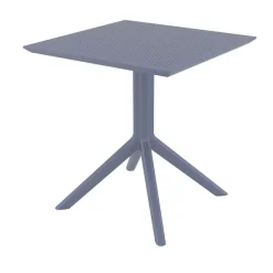 Sky Petite table carrée en résine