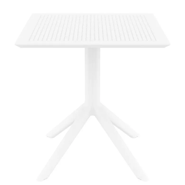 Sky Petite table carrée en résine