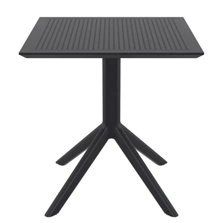 Sky Petite table carrée en résine