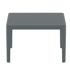 Sky Side Table basse de jardin rectangulaire en résine