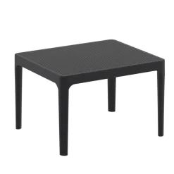Sky Side Table basse de jardin rectangulaire en résine