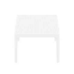 Sky Table basse de jardin rectangulaire en résine