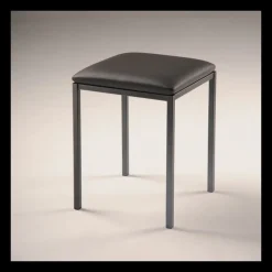 Slide Carrier® Tabouret bas moderne en synthétique et métal
