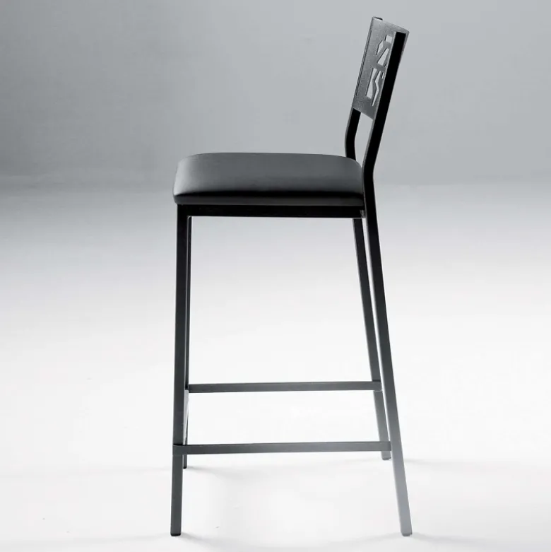Slide Carrier® Tabouret moderne snack en synthétique et métal