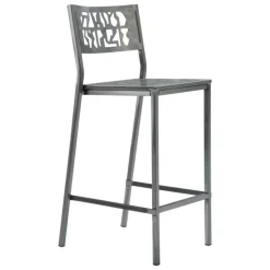 Slide Carrier® Tabouret snack en acier style industriel