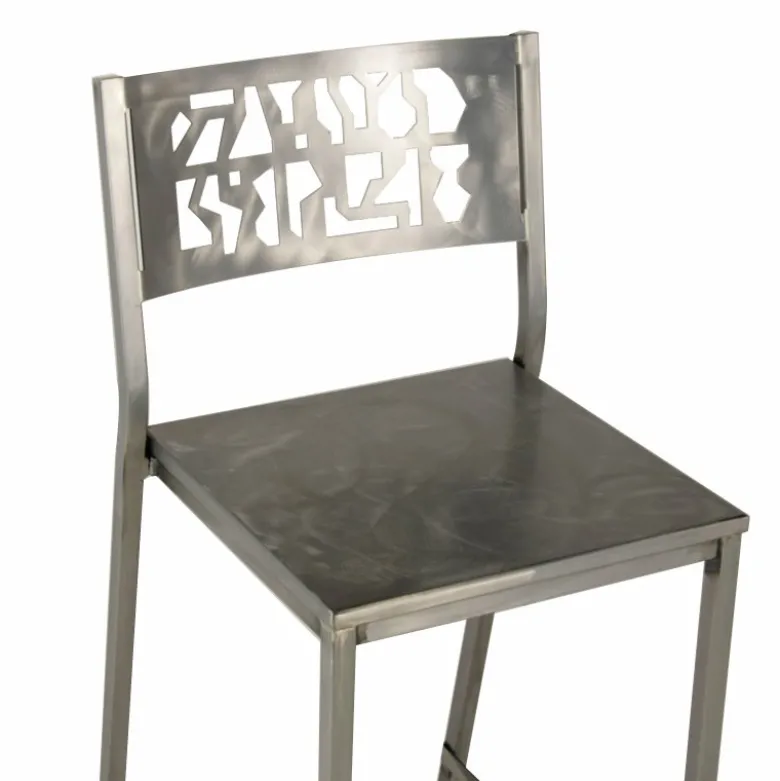 Slide Carrier® Tabouret snack en acier style industriel