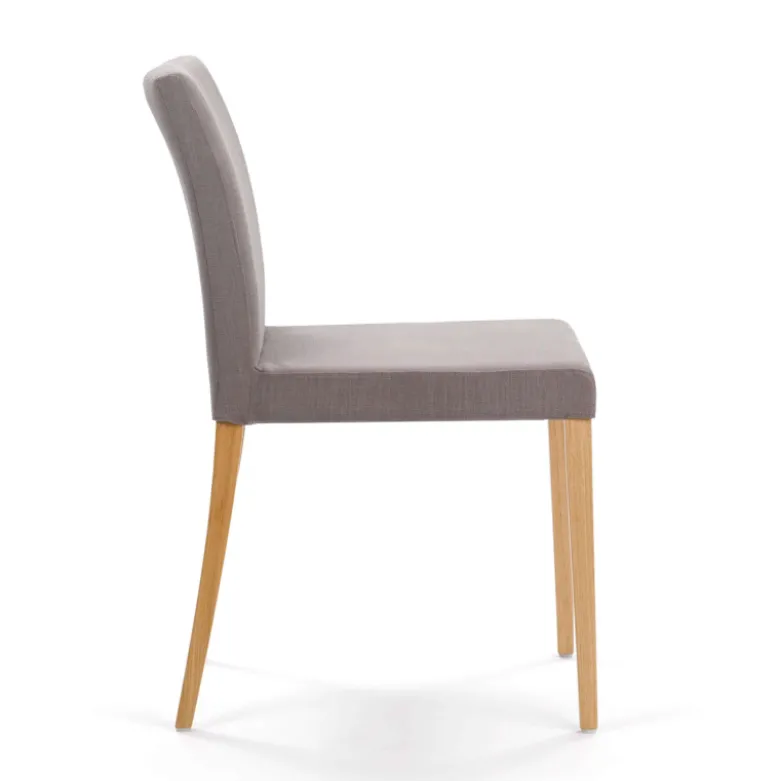Slim Mobitec® Chaise confortable en bois et tissu
