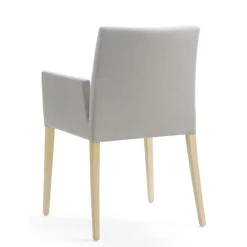 Slim Mobitec® Fauteuil cocooning en bois et tissu
