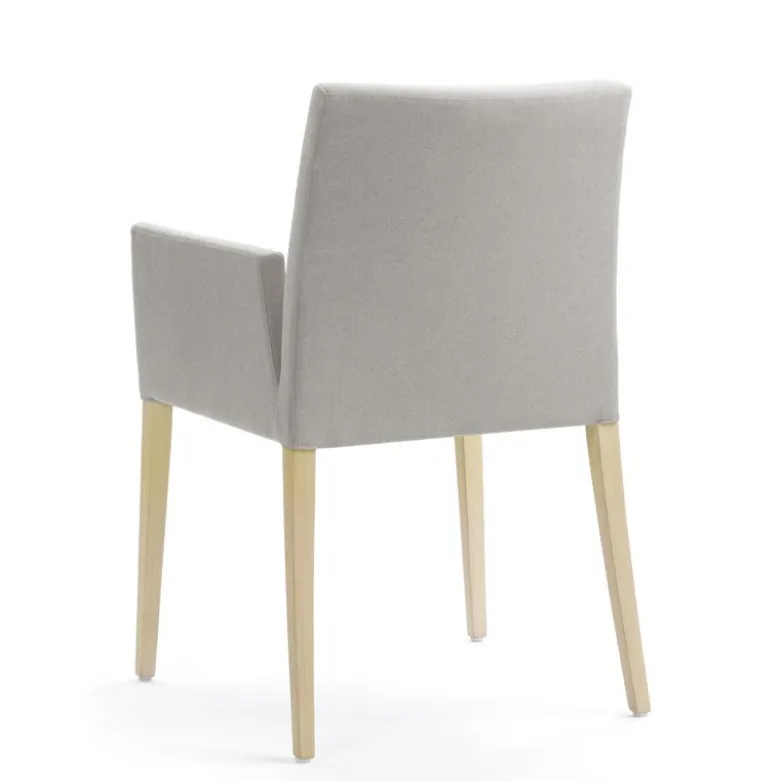 Slim Mobitec® Fauteuil cocooning en bois et tissu