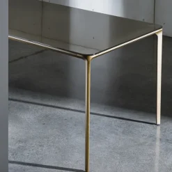 Slim Sovet® Table en verre design extensible