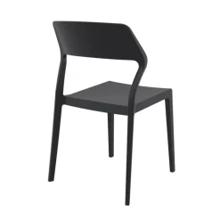 Snow Chaise d'extérieur empilable design en polypropylène