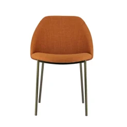 Soda Chaise cosy en tissu avec pieds en métal