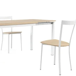 Spirit Chaise de cuisine métal et bois