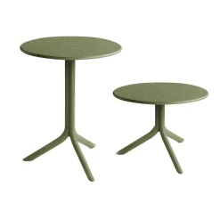 Step Table d'appoint de jardin modulable en polypropylène