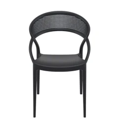 Sunset Chaise design de jardin empilable en polypropylène