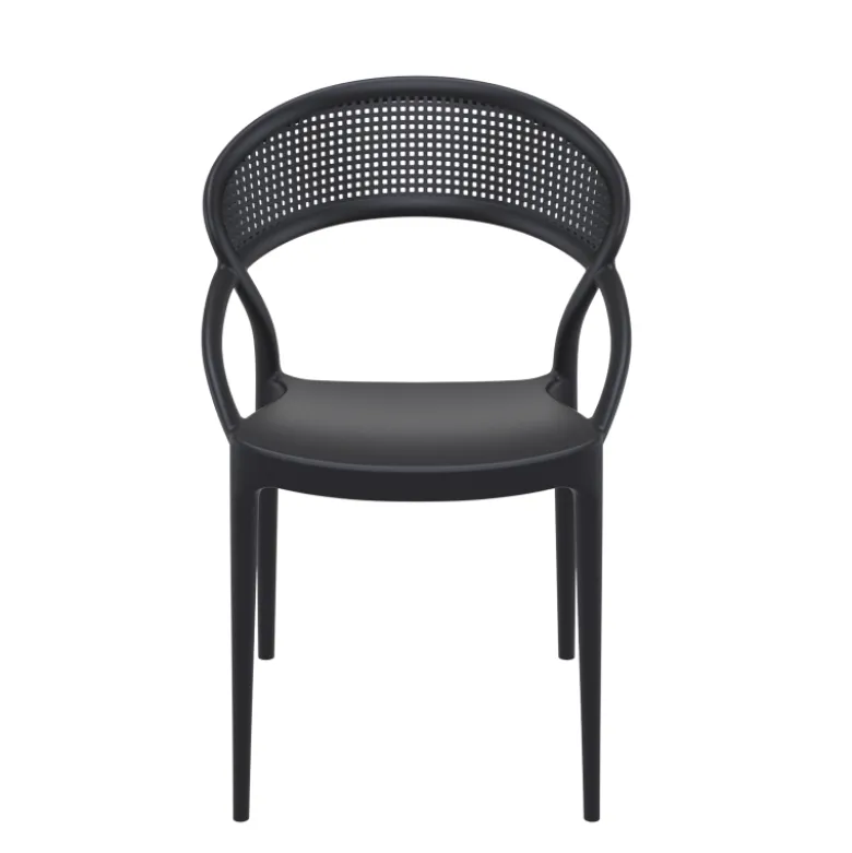 Sunset Chaise design de jardin empilable en polypropylène