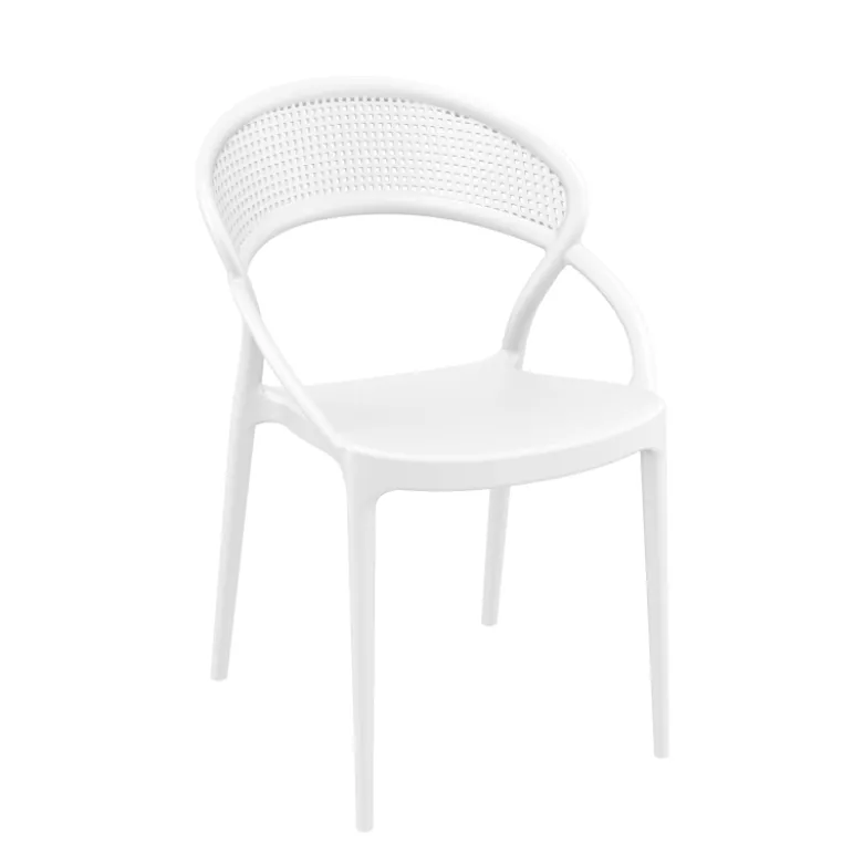 Sunset Chaise design empilable en polypropylène