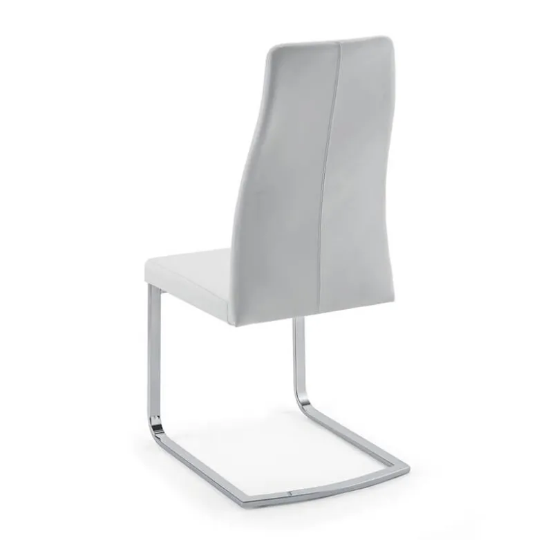 Sveva SLH Chaise de salle à manger italienne pieds luge