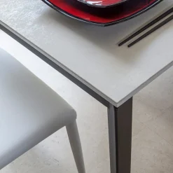 Teorema Table de salle à manger extensible en céramique