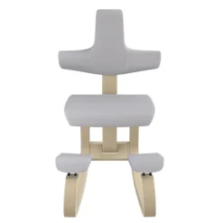 ThatSit Varier® Chaise de bureau ergonomique à bascule en tissu et bois