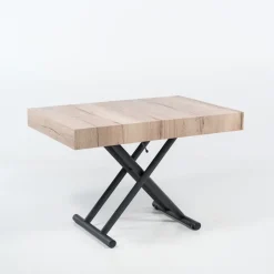 Ulisse Table relevable en mélaminé avec allonges