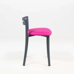 Urane Carrier® Chaise de cuisine avec dossier bas en métal fabriquée en France