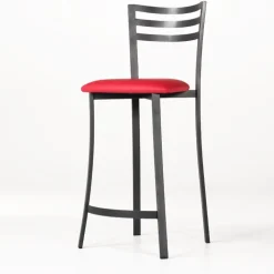 Urane Carrier® Tabouret de bar en métal assise synthétique fabrication française