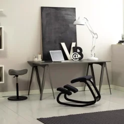 Variable Varier® Chaise de bureau ergonomique à bascule en tissu