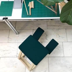 Variable Varier® Chaise de bureau ergonomique à bascule en tissu
