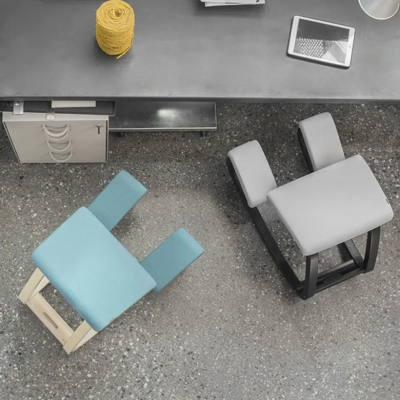Variable Varier® Chaise de bureau ergonomique à bascule en tissu