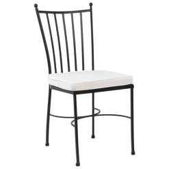 Venecia Chaise de jardin en acier style provençal