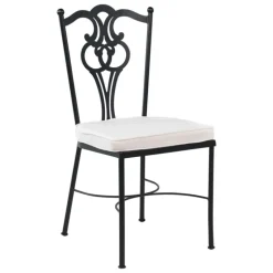 Viena Chaise de jardin provençale en acier