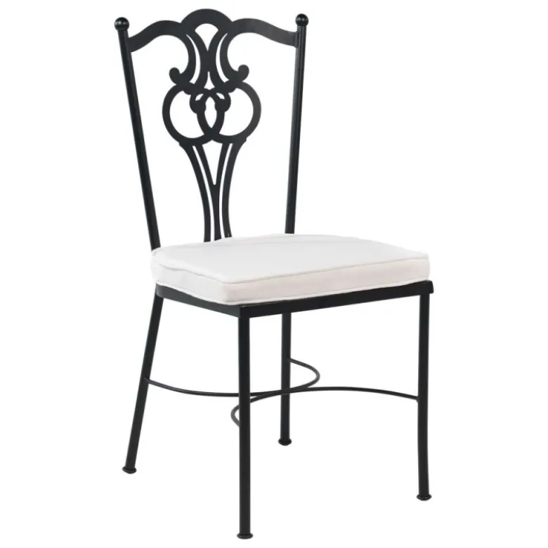 Viena Chaise de jardin provençale en acier