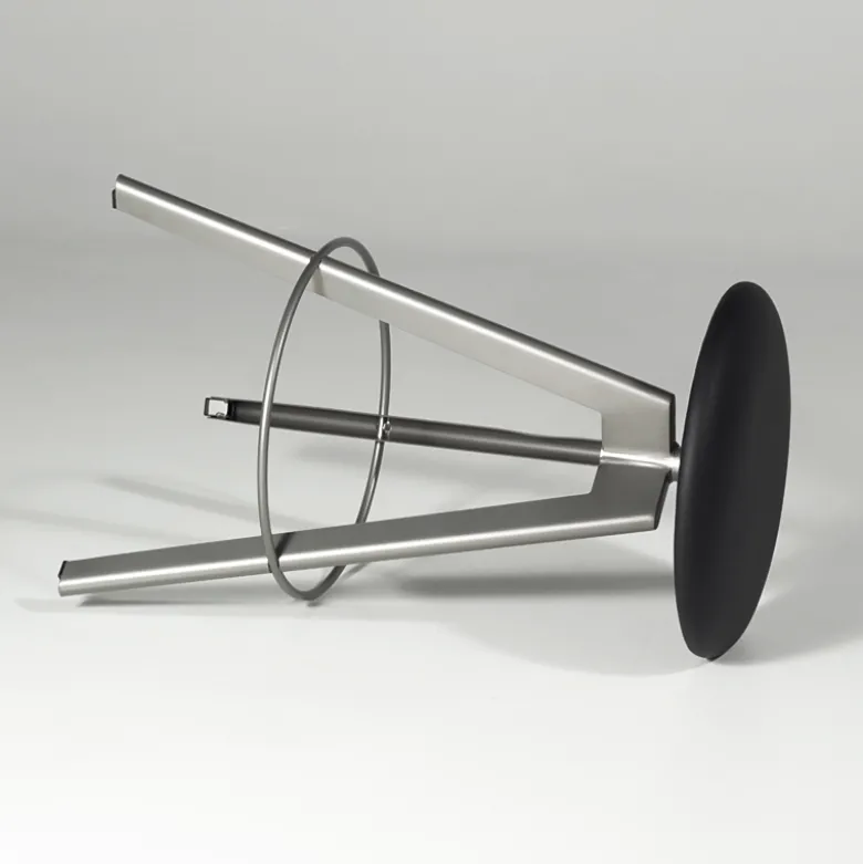 Vérone Carrier® Tabouret snack pivotant en synthétique et métal