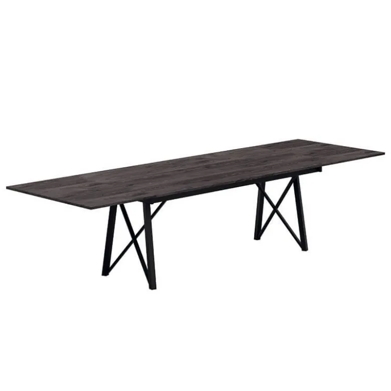 Wacko 2.0 Table extensible design avec pieds en métal