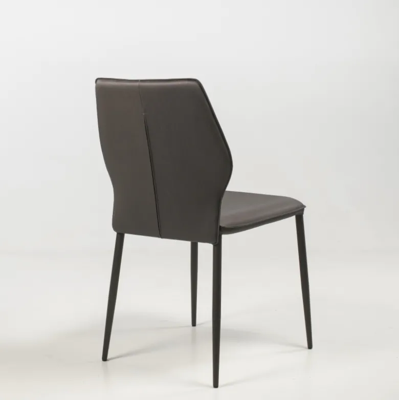 Wind IV Chaise moderne italienne rembourrée
