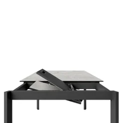 Zenit Table en céramiqueextensible avec pieds en métal