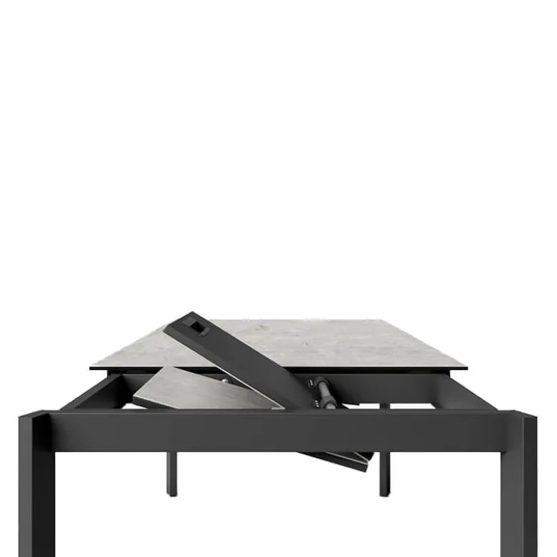 Zenit Table en céramiqueextensible avec pieds en métal